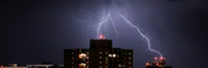 Tempestades e segurança elétrica